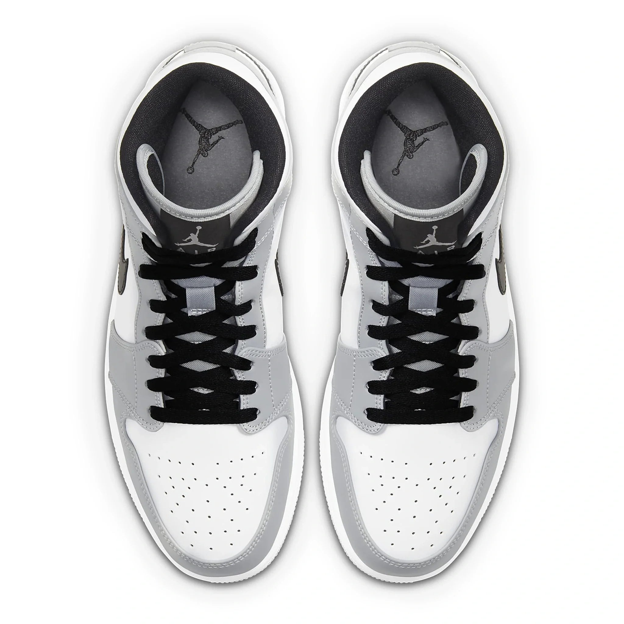 Air Jordan 1 Mid Light Smoke Grey