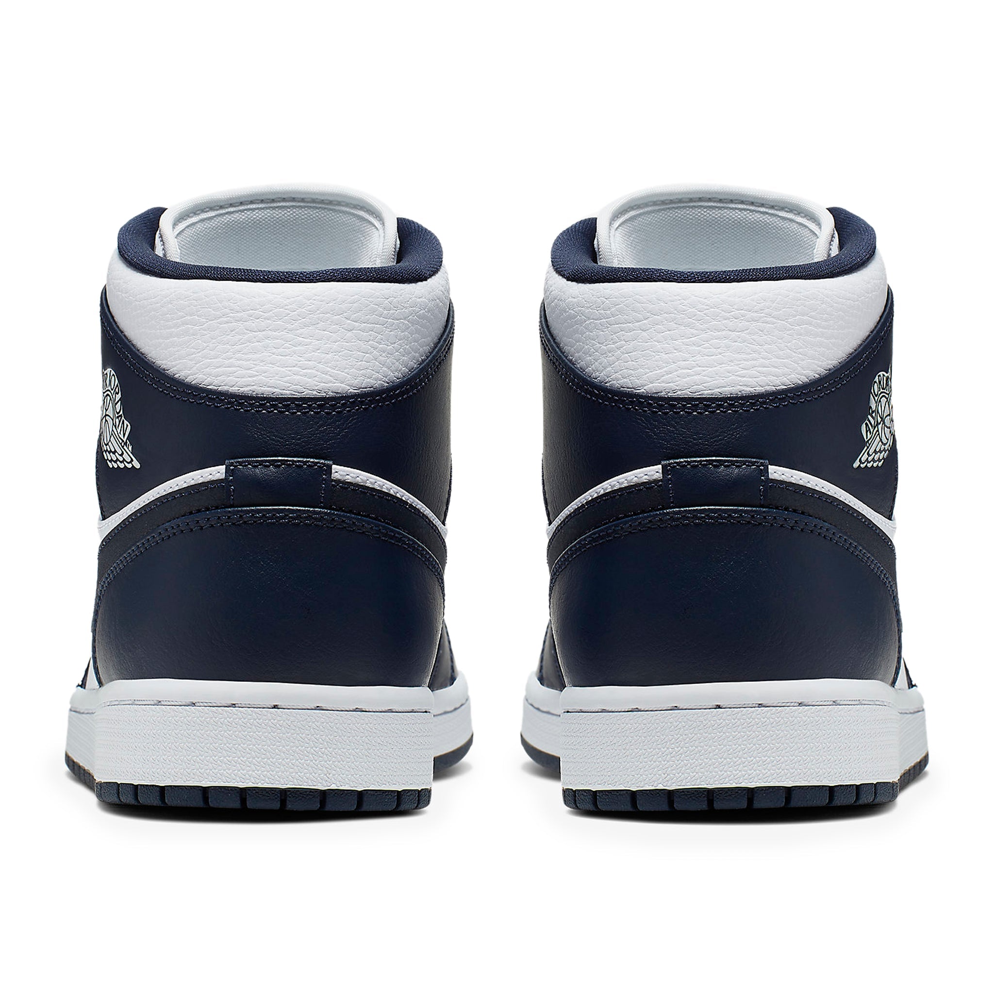 Air Jordan 1 Mid White Metallic Gold Obsidian