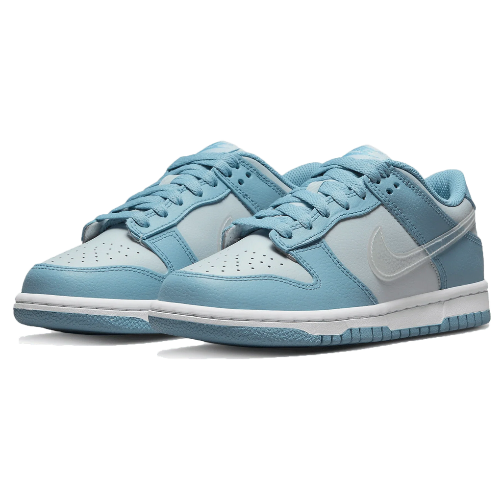 Nike Dunk Low 'Aura Blue Clear Swoosh'
