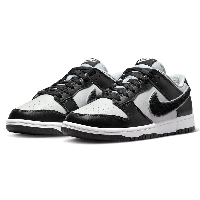 Nike Dunk Low 'Chenille Swoosh Black Grey'