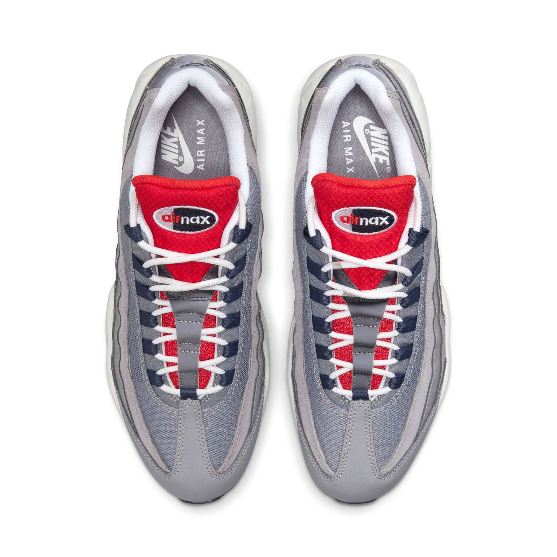 Nike Air Max 95 'Grey Navy Crimson'