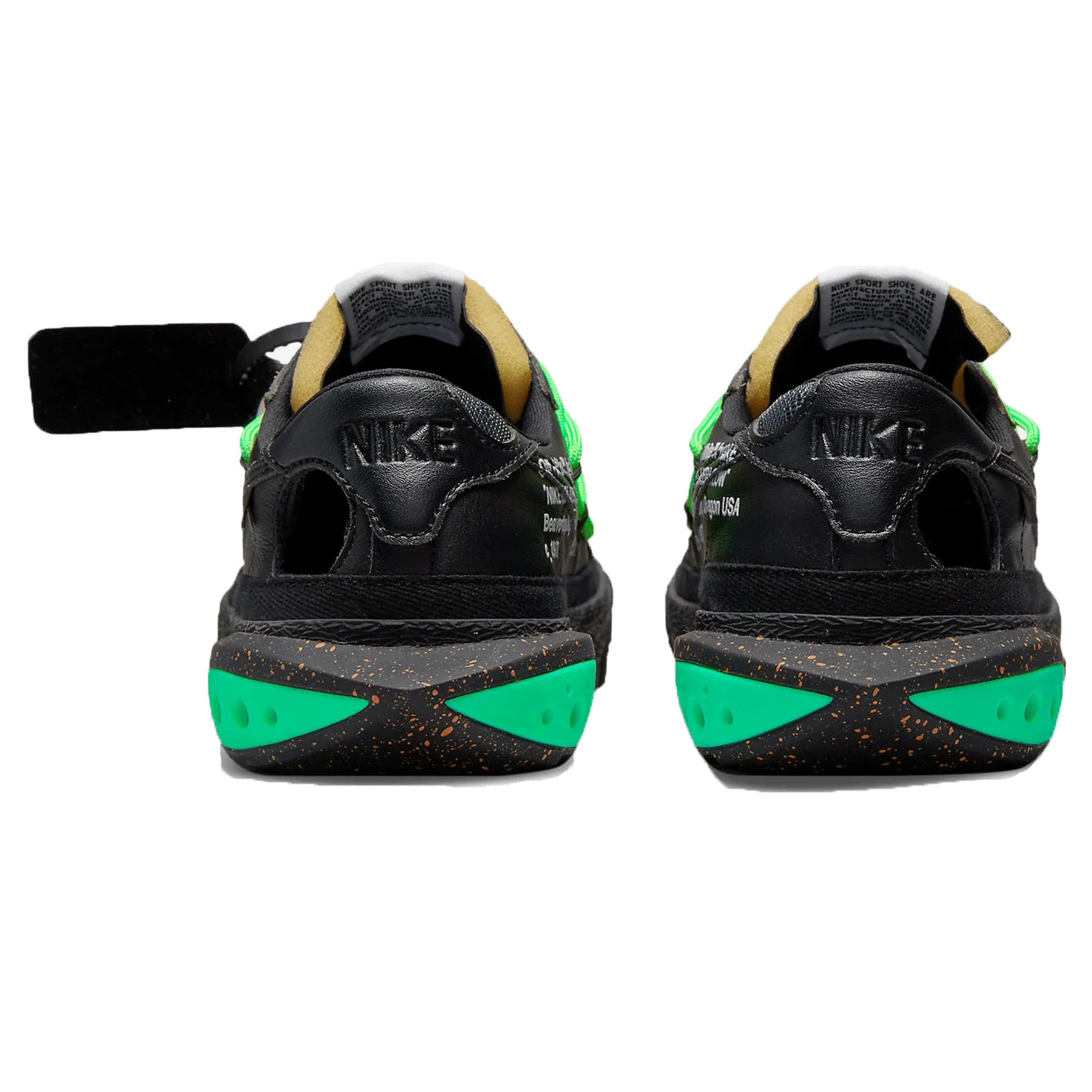 Nike x Off-White Blazer Low 'Electro Green Black'