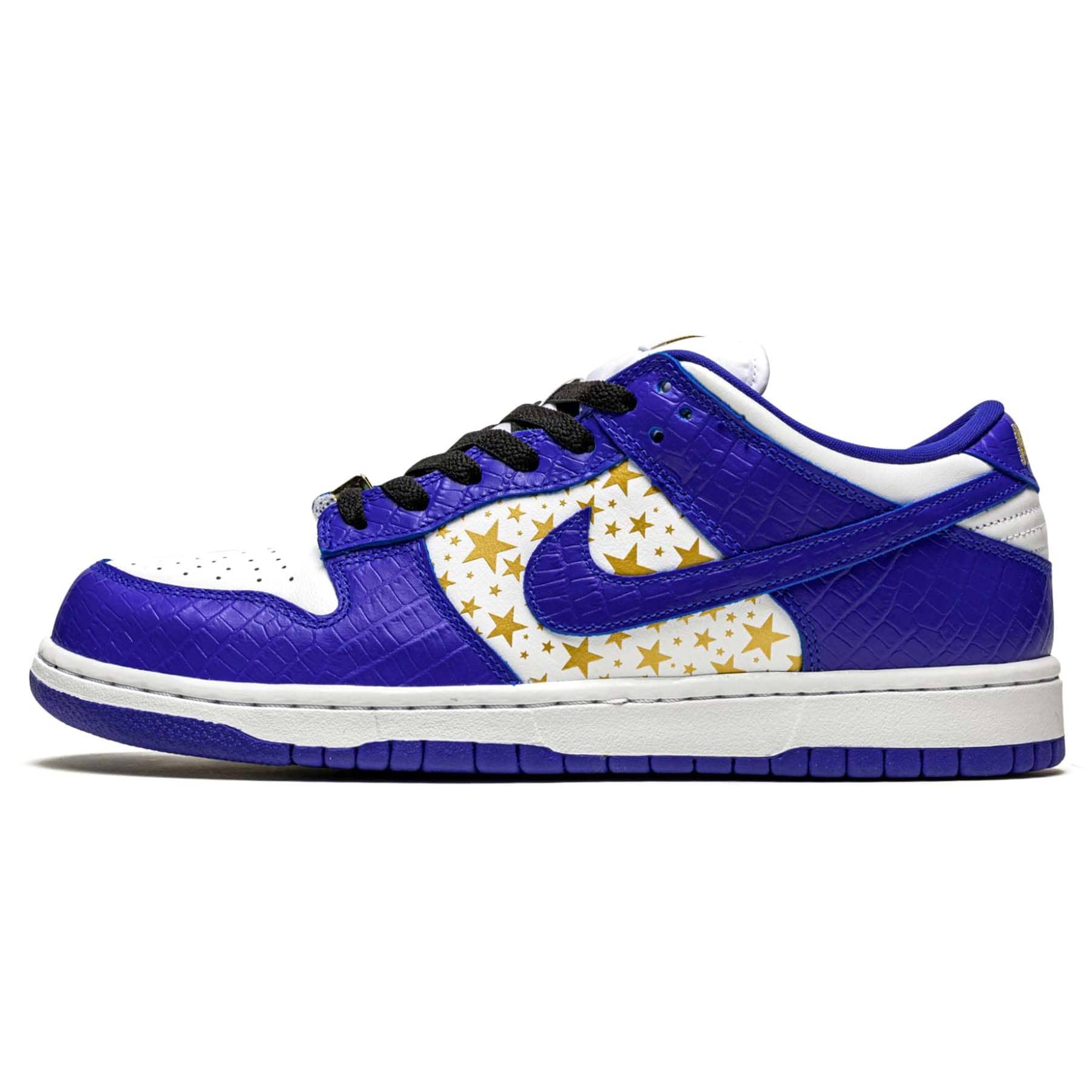 Nike SB x Supreme Dunk Low 'Stars Hyper Royal'