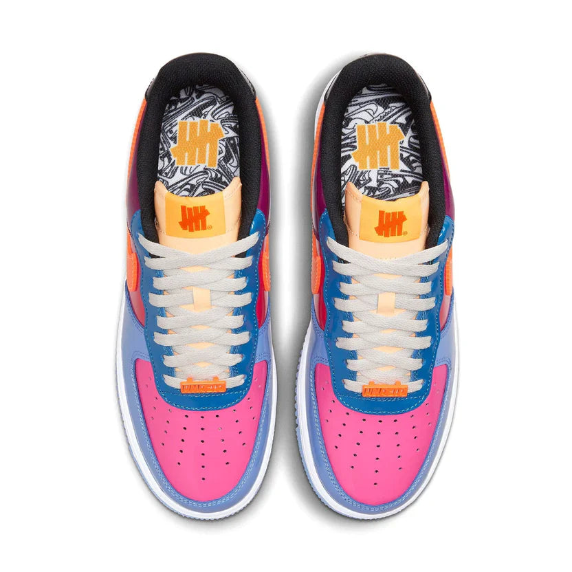 Nike x Undefeated Air Force 1 Low 'Multi-Patent Total Orange'